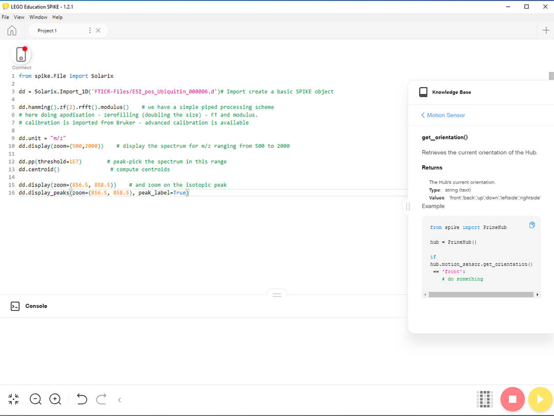 spike-prime-app-python LEGO Education SPIKE Prime razvojno okolje Python